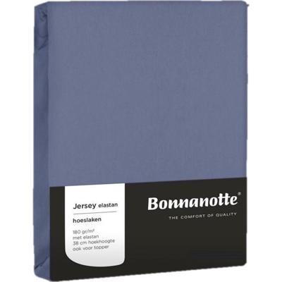 Bonnanotte Hoeslaken jersey denim 90x200cm Bonnanotte Hoeslaken jersey denim 90x200cm