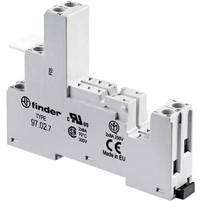 Finder 97.02.7 Relaissocket (l x b x h) 64.9 x 15.8 x 82.9 mm 1 stuk(s) Finder 97.02.7 Relaissocket (l x b x h) 64.9 x 15.8 x 82.9 mm 1 stuk(s)