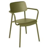Fermob Studie tuinstoel met arm Pesto - thumbnail
