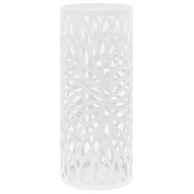 Parapluhouder bladeren staal wit Parapluhouder bladeren staal wit