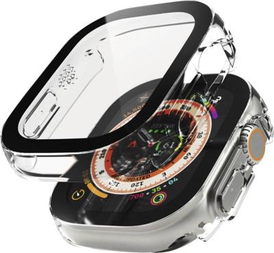 Vonmahlen Thin Case for Apple Watch Ultra 1/2/3 49mm Transparent