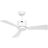CasaFan ECO NEO III 92 WE-WE/LG WiFi Flügel Weiß/Lichtgrau Plafondventilator 12 W (Ø x h) 92 cm x 360 mm Wit Met afstandsbediening, Timer, Met wintermodus, - thumbnail