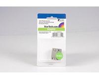 StarTech.com Rechte hoek DB9 naar DB9 seriële kabel adapter type 2 - M/F (GC99MFRA2), grijs - thumbnail