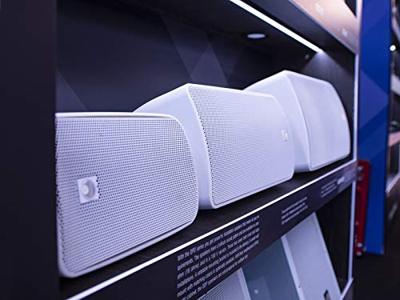 Omnitronic ODP-208 Wandluidspreker 300 W 16 Ω Wit 1 stuk(s)