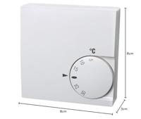 Eberle 111170291100 RTR-E 6722 Kamerthermostaat Montagewijze: Opbouw (op muur) Verwarmen/koelen 1 stuk(s) - thumbnail