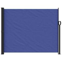 Windscherm uittrekbaar 160x600 cm blauw - thumbnail