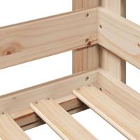 Bedframe zonder matras massief grenenhout 90x190 cm - thumbnail