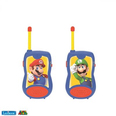 SUPER MARIO Walkie-talkie voor kinderen 120 meter bereik - LEXIBOOK
