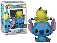 Funko Pop! figuur Disney Lilo & Stitch Stitch met kikker - thumbnail