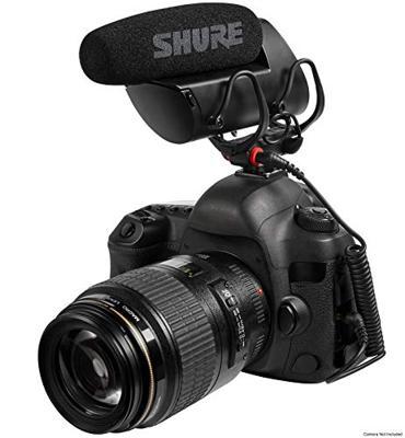 Shure VP83F microfoon Zwart Microfoon voor digitale camcorders