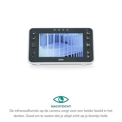 Alecto DVM200XL Babyfoon Wit/Grijs