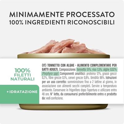 SCHESIR Complements Tuna with algae in jelly - nat kattenvoer - 70g