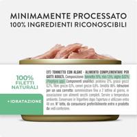 SCHESIR Complements Tuna with algae in jelly - nat kattenvoer - 70g - thumbnail