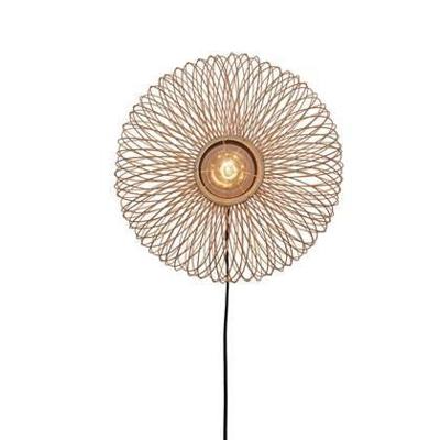 GOOD&MOJO Wandlamp 'Cango' Bamboe, 40cm, kleur Naturel
