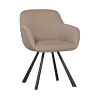 WOOOD Eetkamerstoel 'Juno' Mesh, kleur Naturel - thumbnail