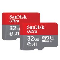 Sandisk MicroSDHC Ultra Android 32GB 120MB/s Class 10 A1 - 2pak - thumbnail