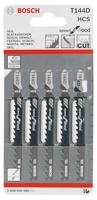 Bosch Accessories 2608637880 Decoupeerzaagblad T 144 D, Speed for Wood, verpakking van 100 stuks 100 stuk(s) - thumbnail