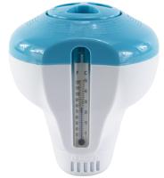 Intex 2-in-1 chloordrijver met thermometer - thumbnail