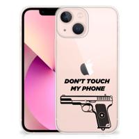 iPhone 13 mini Silicone-hoesje Pistol DTMP - thumbnail