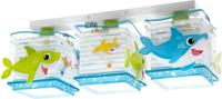 Dalber 3-lichts plafondlampLittle Shark - 63473 - thumbnail