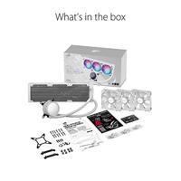 Asus ROG Ryuo III 360 ARGB White Edition CPU-koellichaam met ventilator - thumbnail