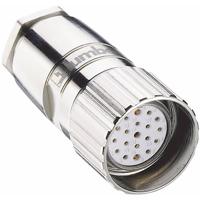 Lumberg Automation 2135 Sensor/actuator connector, niet geassembleerd M23 Aantal polen (sensoren): 19 Koppeling, recht 1 stuk(s) - thumbnail