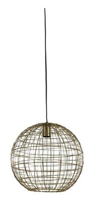 Light & Living Hanglamp 'Mirana' 35cm, goud