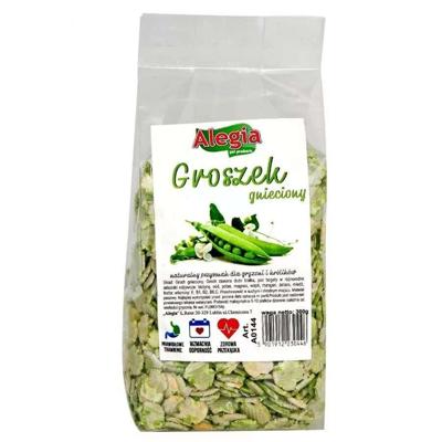 ALEGIA Crushed peas - snack voor knaagdieren en konijnen - 130g