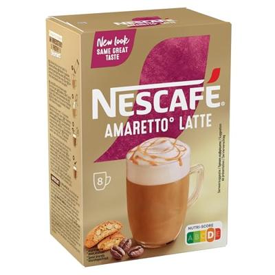 Nescafé - Gold Amaretto Latte - 6x 8 zakjes