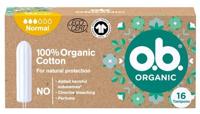 OB Tampons organic normal 16 Stuks - thumbnail