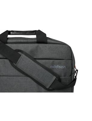 Addison 307014 notebooktas 35,8 cm (14.1") Tas met bovensluiting Grijs