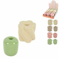 Kandelaar Retro 7 cm 8 assorti | 24 stuks - thumbnail