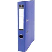 Pergamy ordner, voor ft A4, uit PP en papier, zonder beschermrand, rug van 5 cm, blauw - thumbnail
