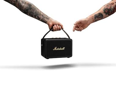 Marshall Kilburn II Bluetooth speaker Zwart Marshall Kilburn II Bluetooth speaker Zwart