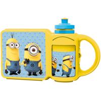 Minions Combi Set Lunchbox En Drinkfles - thumbnail