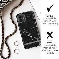 Richmond & Finch Freedom Series iPhone 12 / iPhone 12 Pro Black Marble - 54719 - thumbnail