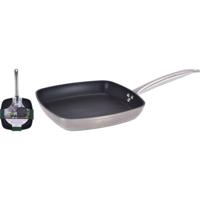 Excellent Houseware Grillpan 26 cm Zilver - thumbnail