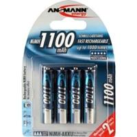 Ansmann HR03 Oplaadbare AAA batterij (potlood) NiMH 1050 mAh 1.2 V 4 stuk(s) - thumbnail