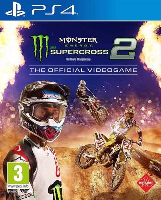 PS4 Monster Energy Supercross 2 - The Official Videogame