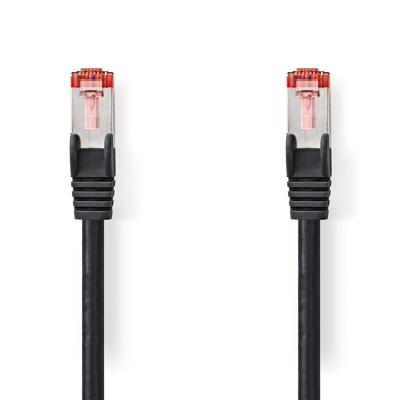 CAT6 S/FTP-Netwerkkabel | RJ45 Male - RJ45 Male | 7,5 m | Zwart