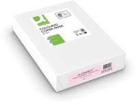 Q-CONNECT gekleurd kopieerpapier, A4, 80g, pak van 500 vel, roze - thumbnail