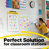 Post-it mini meeting chart, ft 45,7 cm x 38,1 cm, blanco - thumbnail