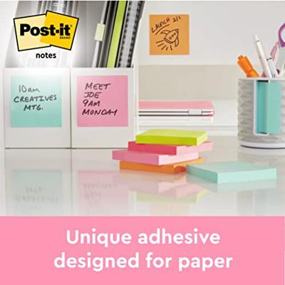 Post-it Notes, Beachside colour collection, ft 76 x 76 mm, 100 vel, pak van 6 blokken