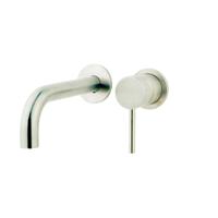 Wiesbaden Afbouwdeel Inbouw Wastafelkraan Caral Twenty Mengkraan RVS Look - thumbnail