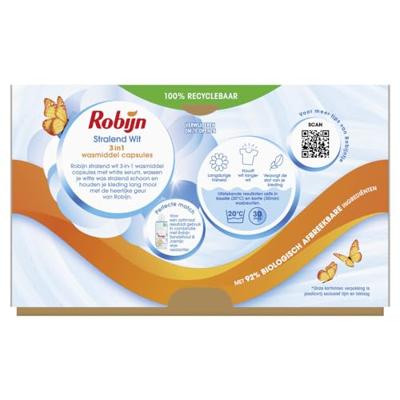 Robijn Stralend Wit 3-in-1 Wascapsules