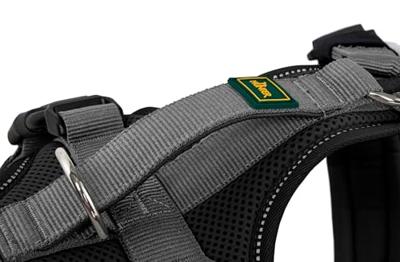 HUNTER Hondentuigje Maldon Up, zwart/grijs, Maat: L