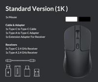 Keychron M3 draadloze muis zwart - thumbnail