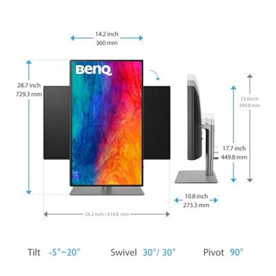 Monitor BenQ PD2725U 27" 4K Ultra HD 60 Hz
