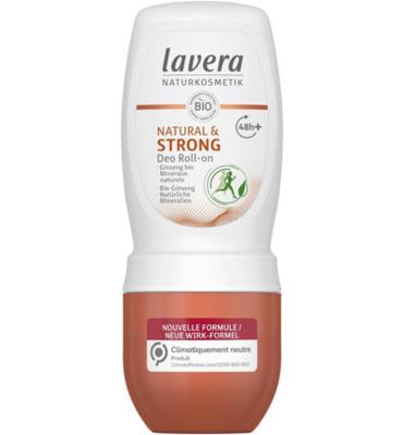 Lavera Deodorant roll-on natural & strong bio FR-DE (50 ml)