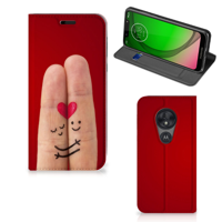 Motorola Moto G7 Play Hippe | Standcase | Liefde - Origineel Romantisch Cadeau - thumbnail